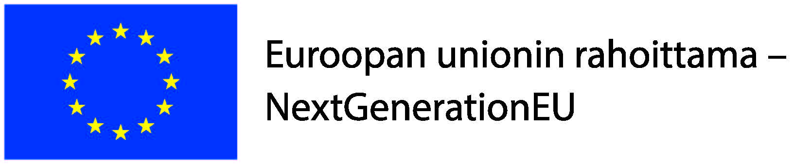 Euroopan Unionin rahoittama -hankkeen logo